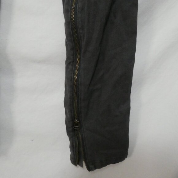 BLANK NYC | size 29 | Grey Cargo Style Slim Fit Pants | Long Zip Leg Bottoms - Picture 16 of 16